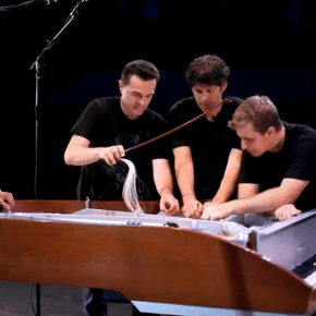 Who Has 32 Fingers, 8 Thumbs, and a&nbsp;Piano?!