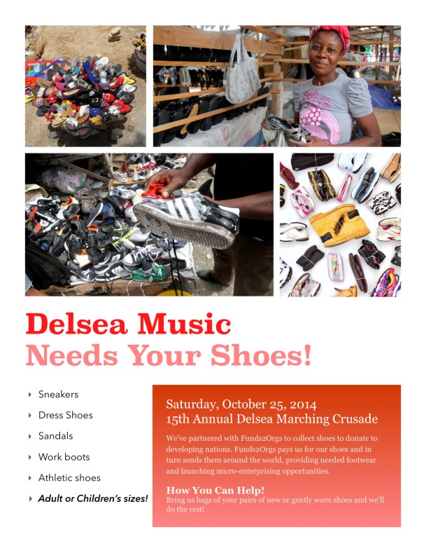 Competition Shoe Drive Flyer